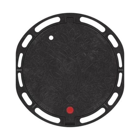 Люк ВЧШГ тип B125 по ГОСТ 3634-2019 с запорным устройством DKC 600125B