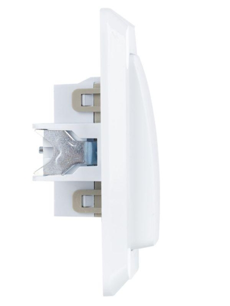 Выключатель 2-кл. СП Вега 10А IP20 ВС10-2-0-ВБ бел. GENERICA EVV20-K01-10-DM