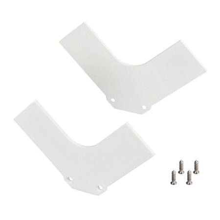 Заглушка ARH-V-DUAL-HID WHITE глухая алюм. Arlight 035647