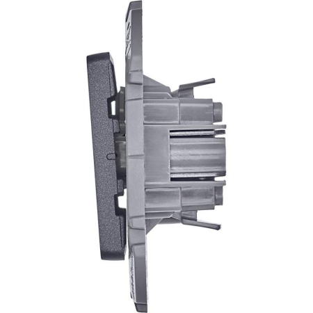 Выключатель 1-кл. Inspiria 10А IP20 250В 10AX механизм антрацит IEK 673603