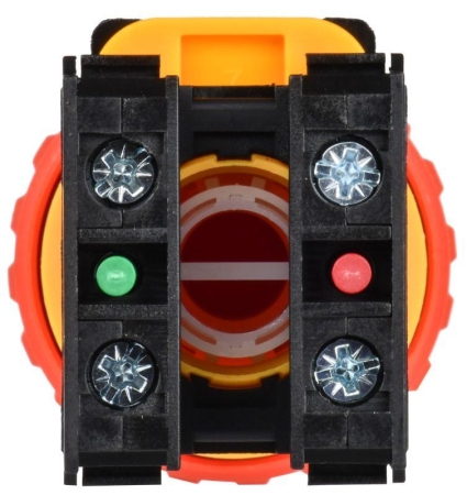 Кнопка "Грибок" 1НО+1НЗ MASTER поворотн. с фиксацией красн. IEK MI-BG60-11ZS-3-23-K04