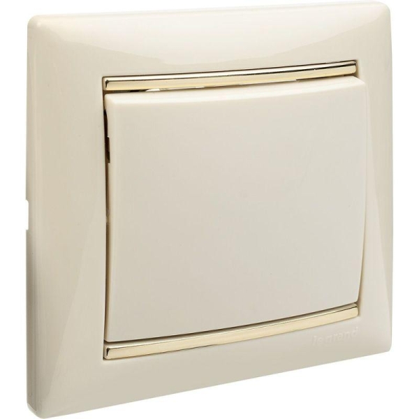 Выключатель 1-кл. СП Valena 10А IP31 250В механизм сл. кость IEK 774301