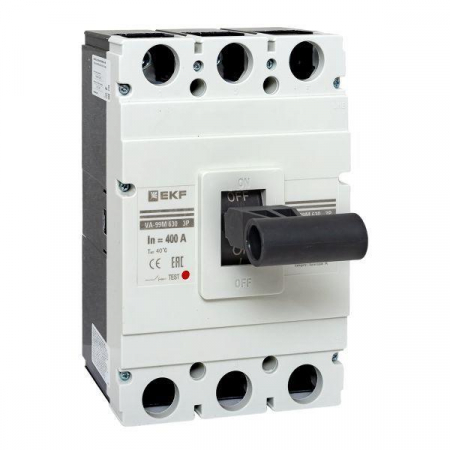 Выключатель автоматический 3п 630/400А 50кА ВА-99М PROxima EKF mccb99-630-400m