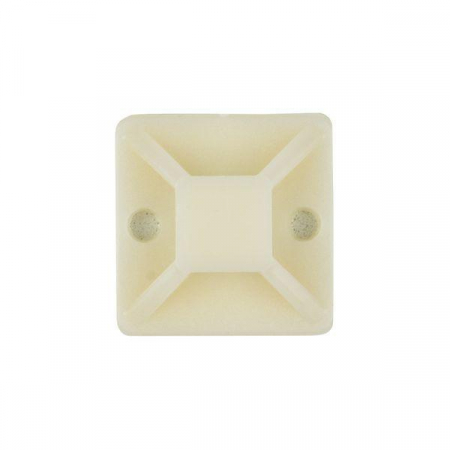 Площадка самоклеящаяся 25х25мм бел. (уп.100шт) EKF plc-25x25