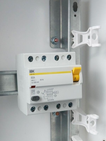 Выключатель дифференциального тока (УЗО) 4п 80А 300мА тип AC ВД1-63 KARAT IEK MDV10-4-080-300
