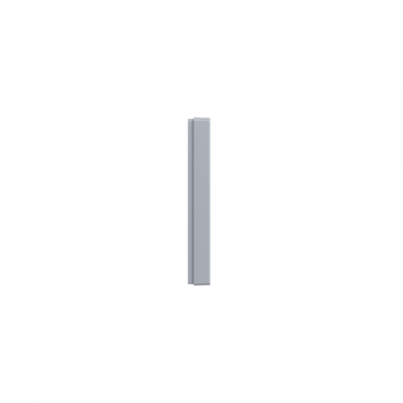 Рамка 2-м Эпика пластик алюм. EKF UP1-FPA-02