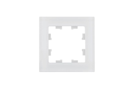 Рамка 1-м AtlasDesign Nature натур. стекло бел. SE ATN360101