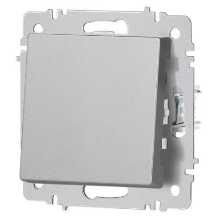 Переключатель перекрестный 1-кл. СП Accent 6-108-03 10А IP20 250В алюм. Intro Б0063583