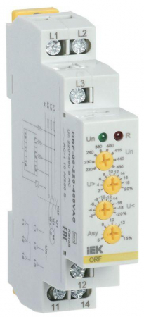 Реле фаз ORF 06 3ф 220-460В AC IEK ORF-06-220-460VAC