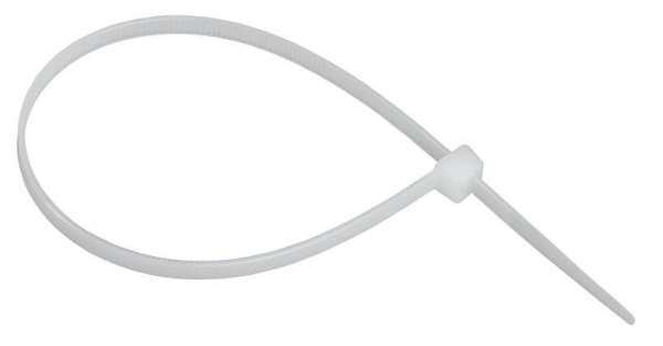 Хомут 4.8х300мм P6.6 стандартный бел. (уп.100шт) IEK UHH30-D048-300-100-K01