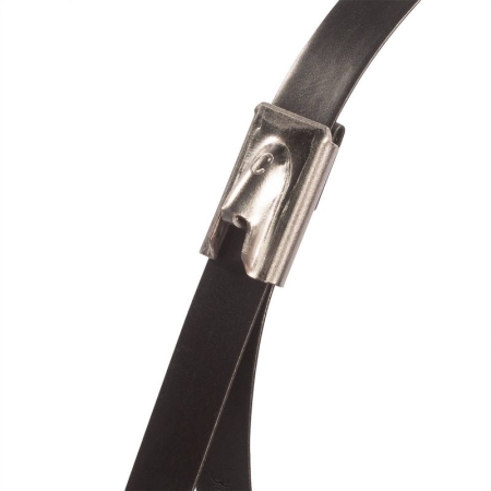 Хомут кабельный СКС-П (304) 4.6х300 стальной с покрытием (уп.100шт) Fortisflex 74933