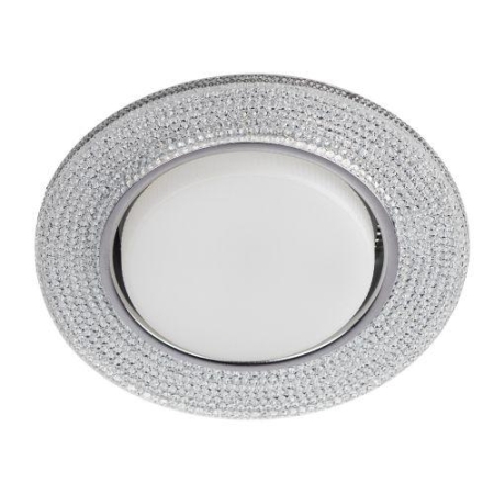 Светильник точечный DK LD53 WH GX53 встраив. со светодиод. подсветкой бел. ЭРА Б0057475