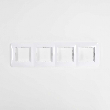 Рамка 4-м Karina Life горизонт. бел. LEZARD 708-0200-149