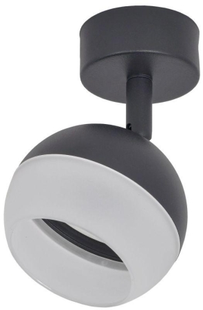 Светильник 4011 GX53 настенно-потолочный черн. IEK LT-USB0-4011-GX53-1-K02