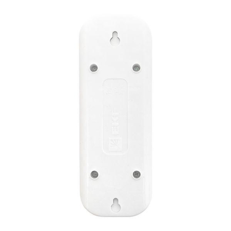 Колодка удлинителя 3-м без заземл. 10А Эксперт 2.2кВт EKF AKB10-3