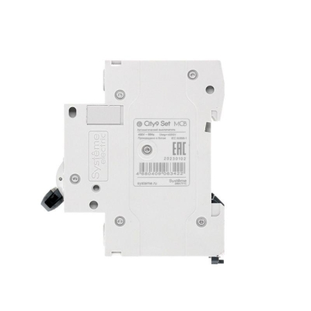 Выключатель автоматический модульный 4п B 63А 4.5кА City9 Set 400В SE C9F14463