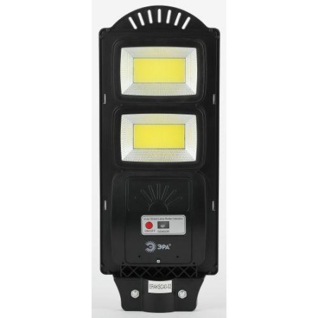 Светильник 40Вт 5000К IP66 750лм консольный на солнечной батарее COB с кронштейном с датчиком движения ПДУ Эра Б0046794