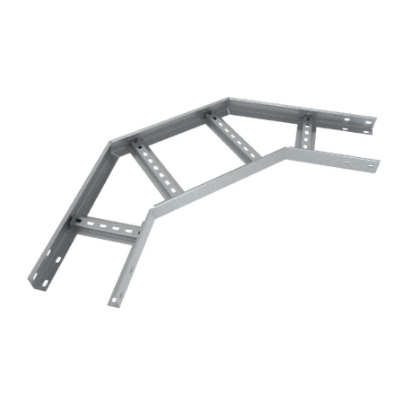 Угол для лотка горизонтальный лестн. 90град. 500х100 сталь 1.5мм "Быстрый монтаж" LGLS90-100-500-1.5 КМ LO6941