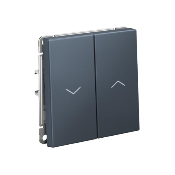 Выключатель для жалюзи 2-кл. ArtGallery 2х (сх. 4) 10А механизм грифель SE GAL000719