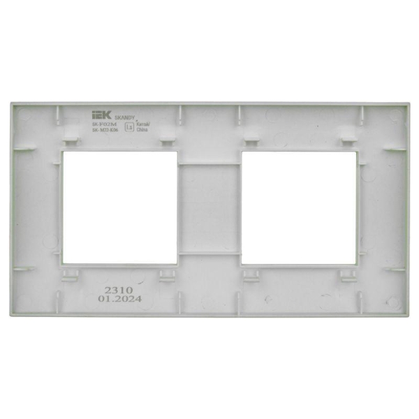 Рамка 2-м SKANDY SK-F02M мятный IEK SK-M22-K06