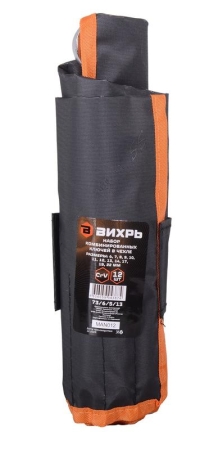 Набор комбинированных ключей 12шт 6-22 в чехле Вихрь 73/6/5/13