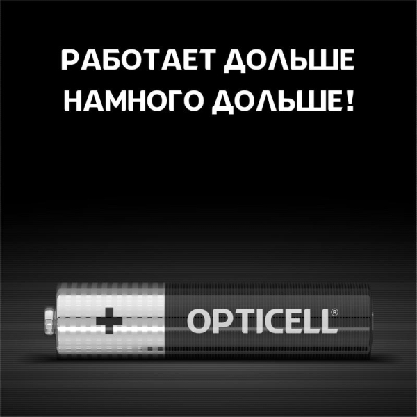 Элемент питания алкалиновый AAA/LR03 (блист. 4шт) Basic Opticell 5051002/6051002