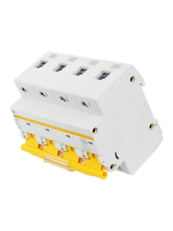 Выключатель автоматический модульный 4п C 80А 10кА ВА47-100 KARAT IEK MVA40-4-080-C