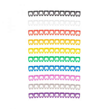 Маркер кабельный 0-9 комплект в блистере от 4 до 6мм (уп.100шт) Rexant 12-6062