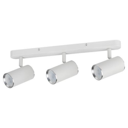 Светильник OL35-3 WH MR16 GU10 настенно-потолочный спот IP20 бел. хром Эра Б0056367