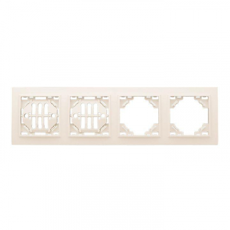 Рамка 4-м Минск горизонтальная беж. EKF ERM-G-304-20