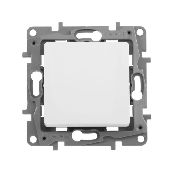 Выключатель 1-кл. СП Etika 10А IP20 250В 10AX безвинтов. зажимы механизм бел. IEK 672201