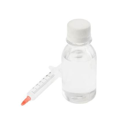 Компаунд силиконовый прозрачный ПК-68 (двухкомпонентн.) 100гр Rexant 09-3985