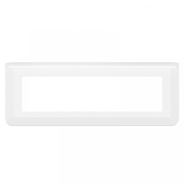 Рамка 8мод. Mosaic бел. Leg 078818L