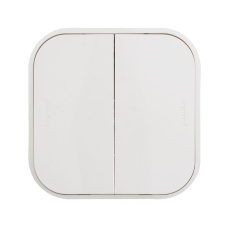 Выключатель 2-кл. ОП Quteo 10А IP20 10AX бел. IEK 782202