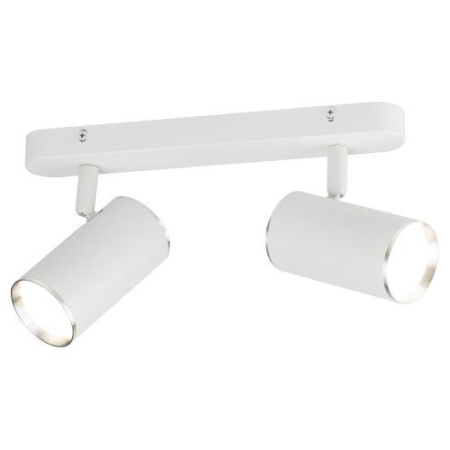 Светильник OL35-2 WH MR16 GU10 IP20 настенно-потолочный спот бел. хром ЭРА Б0056365