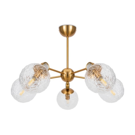 Светильник Mellow 40Вт E14х5 IP20 подвесной Freya FR5264PL-05BS