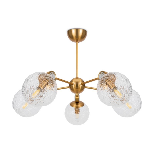 Светильник Mellow 40Вт E14х5 IP20 подвесной Freya FR5264PL-05BS