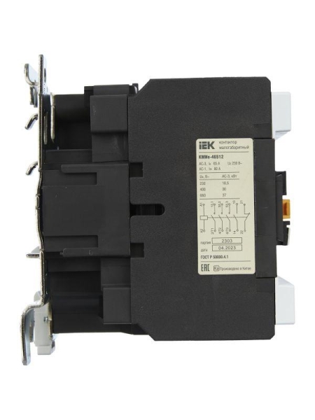 Контактор КМИе-46512 65А 230В/АС3 1НО 1НЗ GENERICA KKME41-065-230-11
