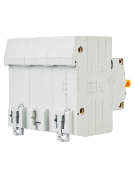 Выключатель автоматический модульный 3п C 32А 10кА ВА47-100 KARAT IEK MVA40-3-032-C