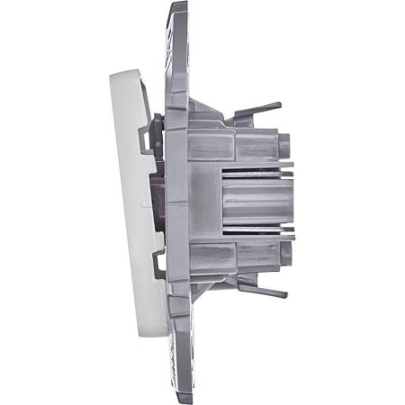 Выключатель кнопочный Inspiria 6А 250В без фиксации НО/НЗ механизм бел. IEK 673690