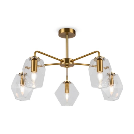 Люстра Dimension 60Вт E14х5 IP20 Freya FR5177PL-05BS