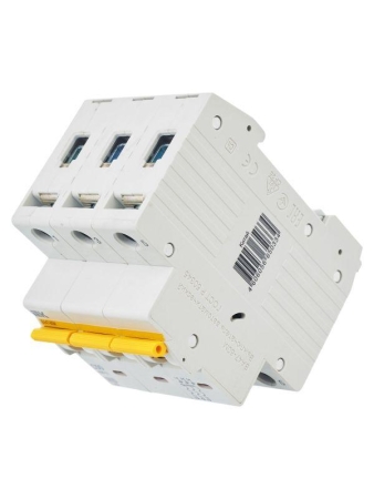 Выключатель автоматический модульный 3п C 50А 6кА ВА47-60M KARAT IEK MVA31-3-050-C