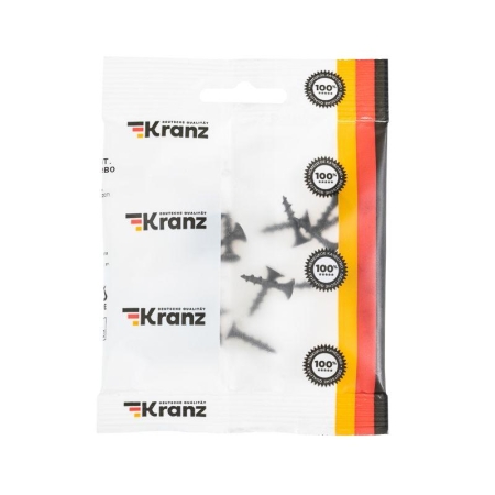Саморез гипсокартон-дерево 3.5х19 (уп.20шт) Kranz 1133-3519-5