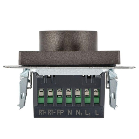 Термостат электронный с индик. BRITE СП IP20 ТС10-1-БрТБ темная механизм бронза IEK BR-RT11-K45