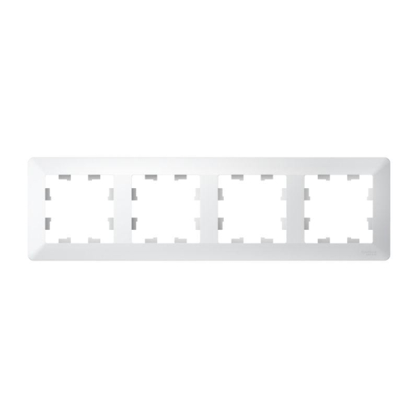 Рамка 4-м AtlasDesign Air лотос/дым. бел. SE ATN221304