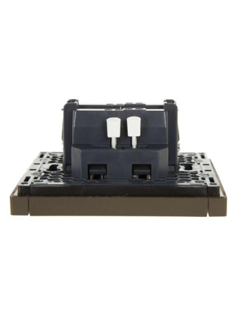 Выключатель 1-кл. СП FORTE&PIANO 10А FP302 с индикацией сер. IEK FP-V10-1-10-1-K03