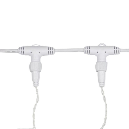 Гирлянда светодиодная "Светодиодный Дождь" 2х3м 448LED тепл. бел. 70Вт 230В IP65 эффект мерцания провод прозр. (нужен шнур питания 303-500-1) Neon-Night 235-136-6