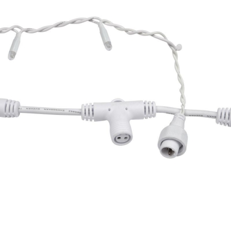 Гирлянда светодиодная "Светодиодный Дождь" 2х3м 448LED тепл. бел. 70Вт 230В IP65 эффект мерцания провод прозр. (нужен шнур питания 303-500-1) Neon-Night 235-136-6