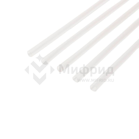 Трубка термоусадочная двустенная клеевая 6/2 (3:1) прозр. 1м Rexant 26-6009