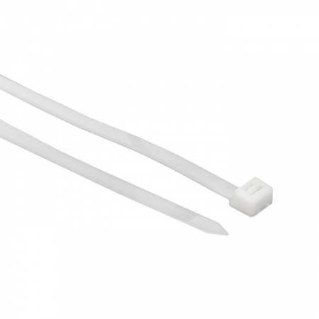 Хомут кабельный 4.8х200 нейл. бел. (уп.100шт) EKF plc-c-4.8x200